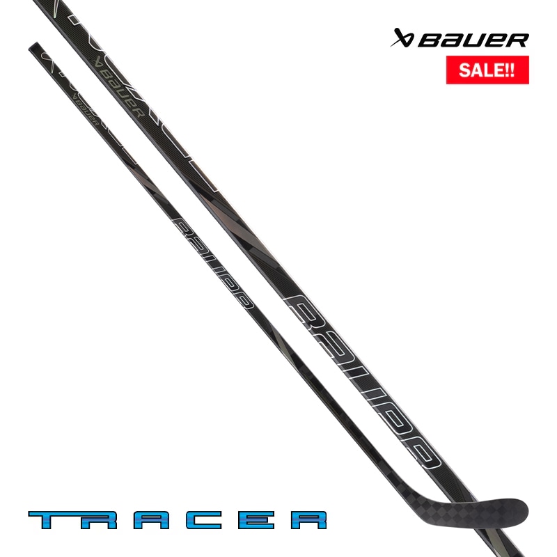 BAUER ワンピーススティック S25 ネクサス トレーサー-ブラック インター アイスホッケー【SALE!!】