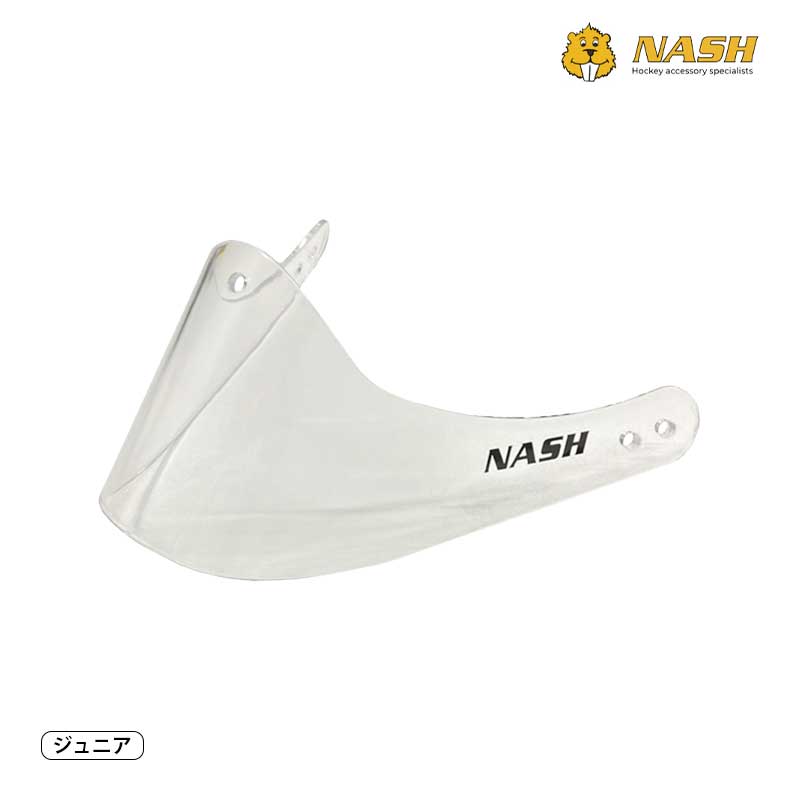 NASH GKスロートガード LEXAN Vスタイル ジュニア アイスホッケー