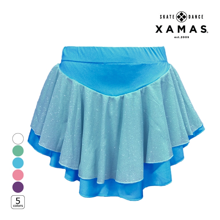 XAMAS スカート 2198 フィギュアスケート【ラッピング可】 -NP/TC
