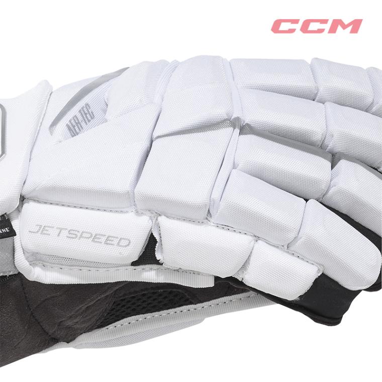 CCM グローブ ジェットスピード FT8 PRO シニア ホワイト アイス