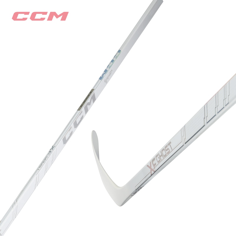 送料無料】CCM ワンピーススティック タックス XF GHOST ホワイト