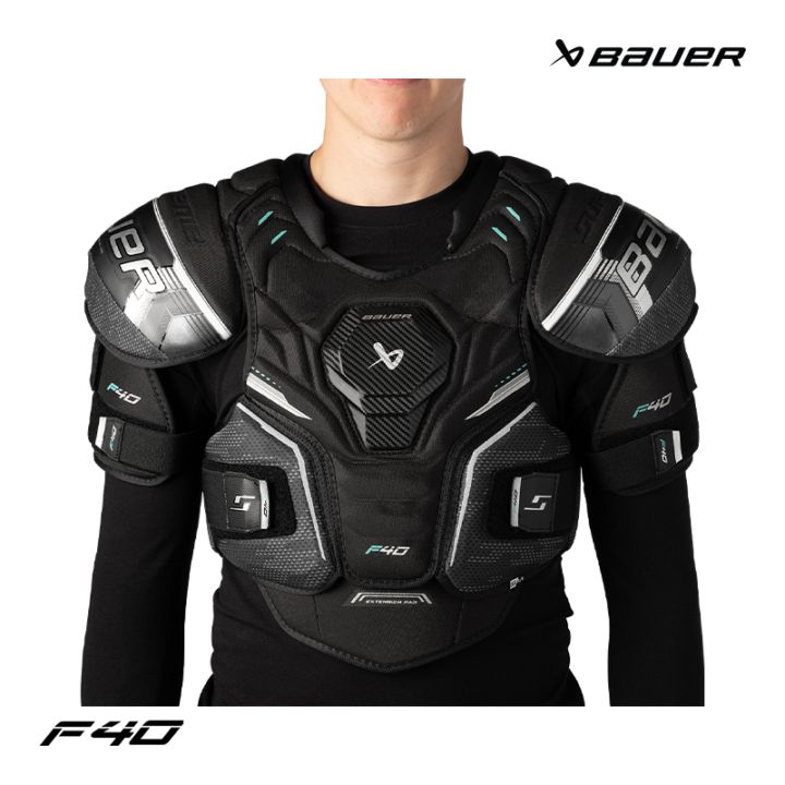 Bauer Outage トレーニングセットアップ XLサイズ BAUER ショルダー S26 シュープリーム F40 インター アイスホッケー