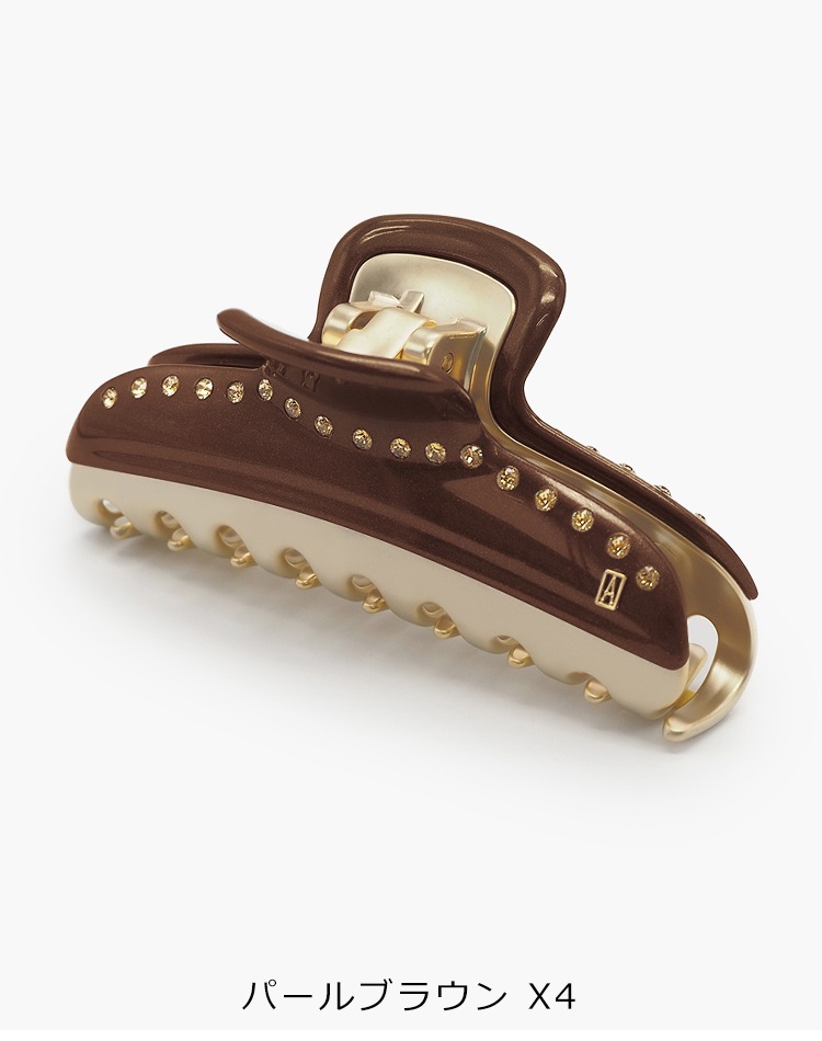 アレクサンドル ドゥ パリ クリップ ヘアクリップ L 大きめ おしゃれ