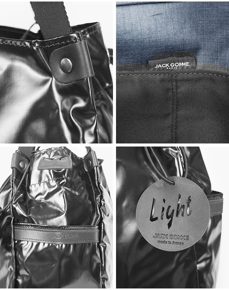 jack gomme(ジャックゴム) ナイロントートバック LEVANT #レッド