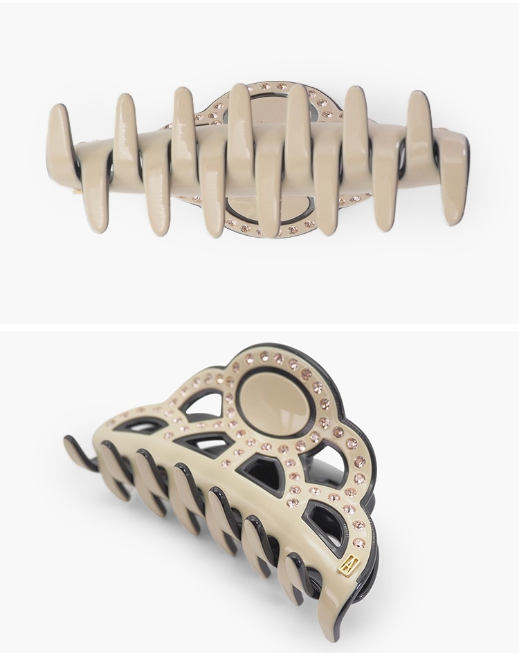 アレクサンドル ドゥ パリ ヘアクリップ スワロフスキー ヘアアクセサリー 上品 ブランド リズレ ストラス Mサイズ アレクサンドルドゥパリ ALEXANDRE DE PARIS LISERAI STRASS M CLIP ACCM-14288-03 アレクサンドル ドゥ パリ ヘアクリップ スワロフスキー ヘア