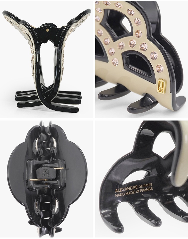 アレクサンドル ドゥ パリ ヘアクリップ スワロフスキー ヘア