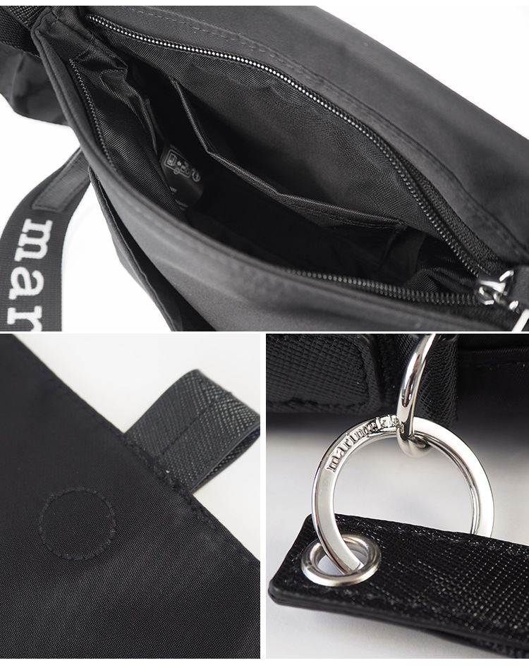 マリメッコ ショルダーバッグ ウニッコ ウニッコ柄 小さめ レディース 斜めがけ 大人 軽量 ブランド 花柄 北欧 ナイロン ロゴ ミニメッセンジャー ソリッド marimekko MINI MESSENGER SOLID SHOULDER BAG 092538-009 送料無料 マリメッコ ショルダーバッグ ウニッコ ウニッコ柄 小さめ レディース