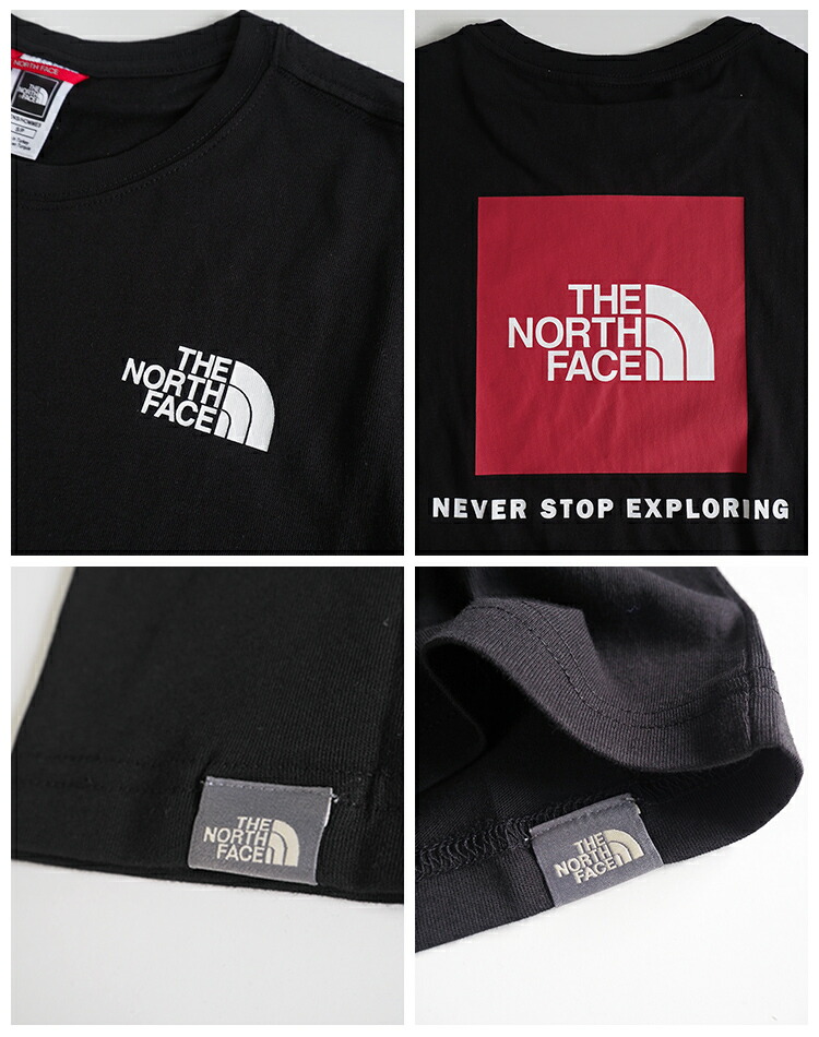 THE NORTH FACE◆Red Box バックプリント Tシャツ Brown 送料込 THE NORTH FACE ノースフェイス Tシャツ レッドボックス メンズ
