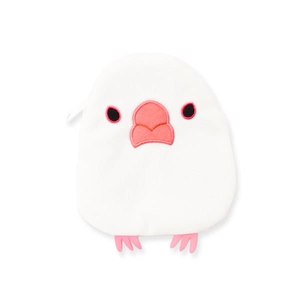 【ことりすまいる】 ポーチーズ　★白文鳥 《アウトレット》