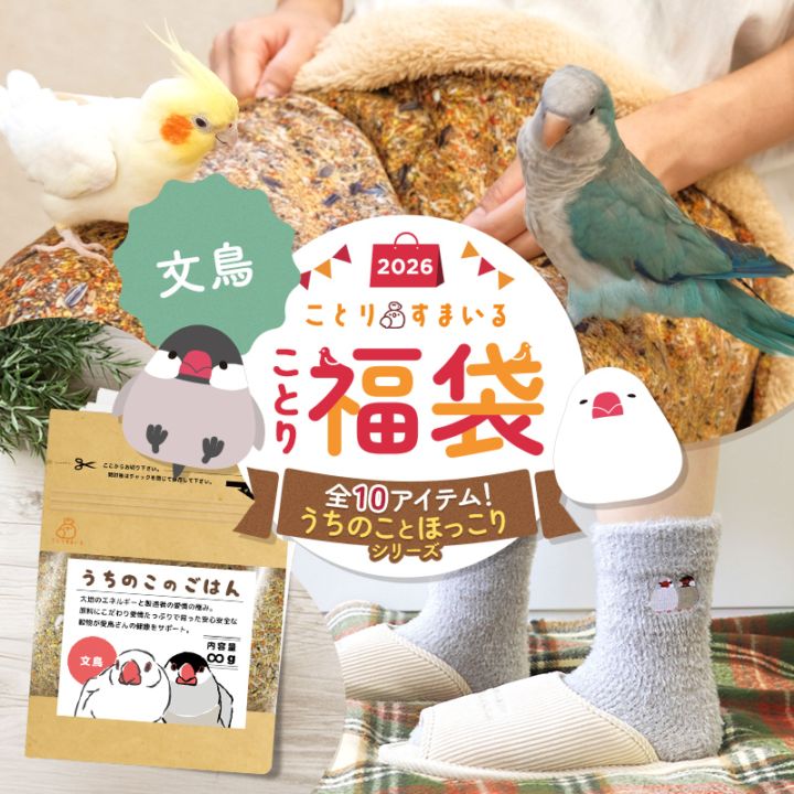 数量限定／ことり福袋2026☆うちのことほっこりシリーズ 文鳥 全10点