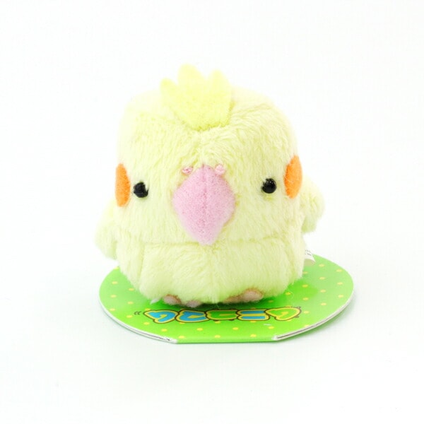 マグネット　★オカメインコ（ルチノー）　雑貨 インテリア ステーショナリー 文具 文房具 マスコット ぬいぐるみ 飾り 磁石 オカメインコ【ムニュマム】