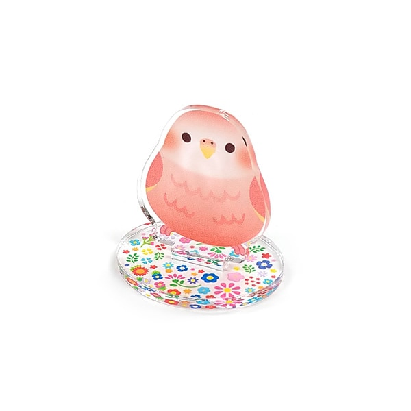 アクリルスタンド　ことりコレクション　★アキクサインコ　◆ ゆうパケット対応 ◆ 【サザンDSクリエイト】