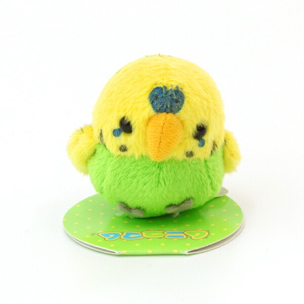 マグネット　★セキセイインコ(グリーン）　雑貨 インテリア ステーショナリー マスコット ぬいぐるみ 飾り マグネット 磁石 セキセイインコ【ムニュマム】