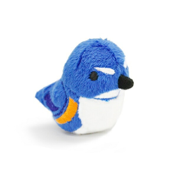 マグネット　ウッチェロ　★ルリビタキ　ことり 小鳥 雑貨 ぬい撮り マスコット クッション アニマル ファンシー キャラクター ぬいぐるみ インテリア Uccello 野鳥 ブルー 青【TSTアドバンス】
