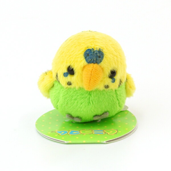 マグネット　★セキセイインコ(グリーン）　雑貨 インテリア ステーショナリー マスコット ぬいぐるみ 飾り マグネット 磁石 セキセイインコ【ムニュマム】