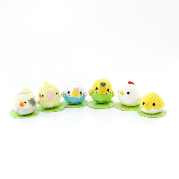 マグネット　★セキセイインコ(グリーン）　雑貨 インテリア ステーショナリー マスコット ぬいぐるみ 飾り マグネット 磁石 セキセイインコ【ムニュマム】