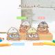 ことりのアクリルクリップ ★ ベイビー ◆ゆうパケット対応◆ アクリル クリップ スタンド メモ 文房具  インテリア オカメ セキセイ インコ 文鳥 シマエナガ しまえなが【ことりすまいる】