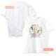 Tシャツ Ribbon with Carnation 大きな鳥 ◆ゆうパケット対象◆ ことり 半袖 白T ハシビロコウ タイハクオウム オニオオハシ コウテイペンギン クルマサカオウム 母の日 ギフト カーネーション【BIRDSTORY】