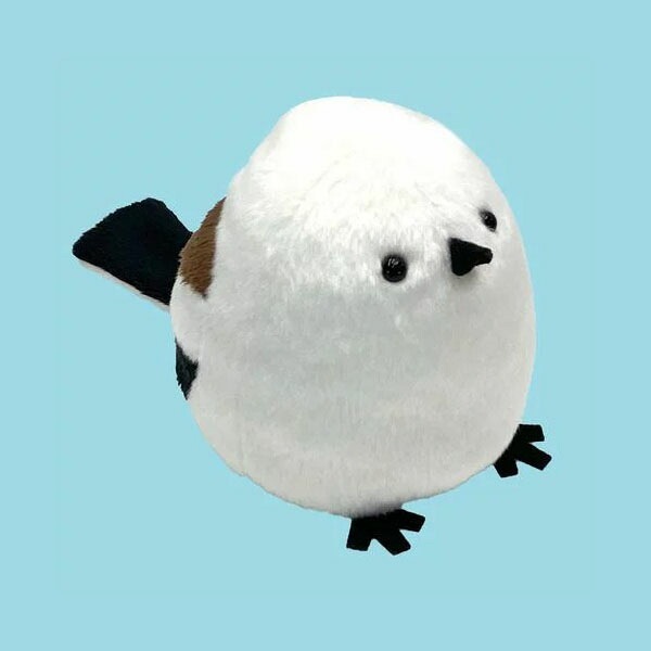 ぬいぐるみ シマエナガ　ことり 小鳥 雑貨 グッズ 手のひらサイズ かわいい ふわふわ もふもふ 癒し アニマル 動物 ヌイグルミ 縫いぐるみ おもちゃ 抱き枕 インテリア ディスプレイ 飾り 置物 10ｃｍ プレゼント ギフト 贈り物【TSTアドバンス】