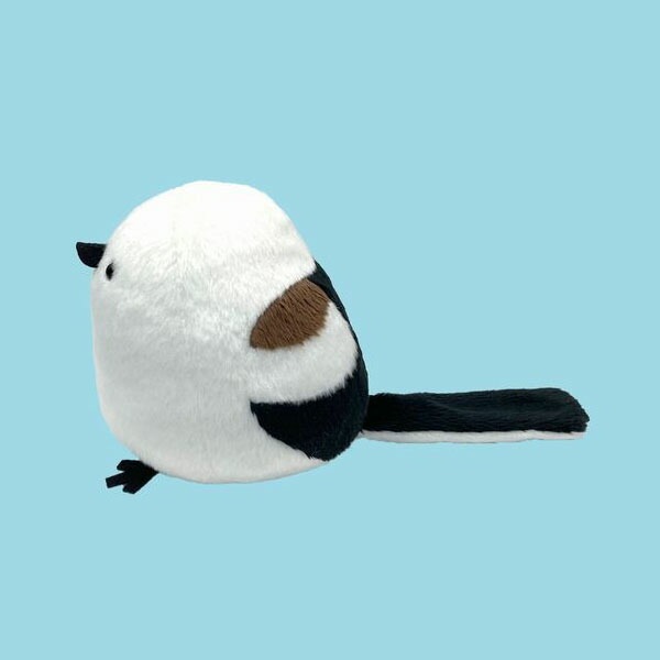 ぬいぐるみ シマエナガ　ことり 小鳥 雑貨 グッズ 手のひらサイズ かわいい ふわふわ もふもふ 癒し アニマル 動物 ヌイグルミ 縫いぐるみ おもちゃ 抱き枕 インテリア ディスプレイ 飾り 置物 10ｃｍ プレゼント ギフト 贈り物【TSTアドバンス】