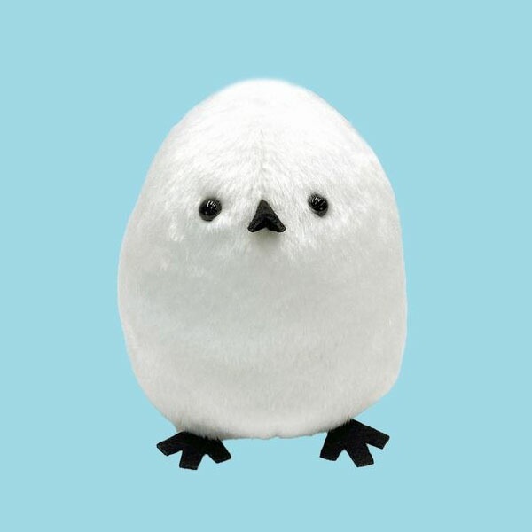 ぬいぐるみ シマエナガ　ことり 小鳥 雑貨 グッズ 手のひらサイズ かわいい ふわふわ もふもふ 癒し アニマル 動物 ヌイグルミ 縫いぐるみ おもちゃ 抱き枕 インテリア ディスプレイ 飾り 置物 10ｃｍ プレゼント ギフト 贈り物【TSTアドバンス】