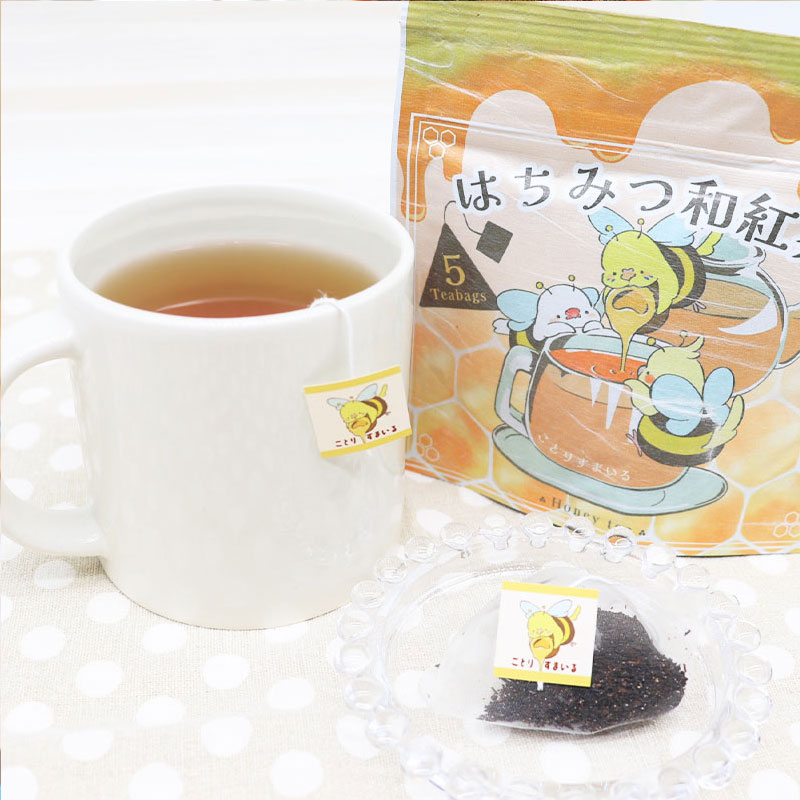 シードブランケット ＆ はちみつ紅茶 セット ◆◆  シード柄 ブランケット ひざ掛け ボア 防寒 紅茶 セキセイ オカメ インコ 文鳥【ことりすまいる】