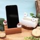 丸太スマホスタンド ★ スズメ シマエナガ ◆◆ ことり スマートフォン アクセサリー すずめ 雀 しまえなが【DECOLE】