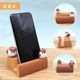丸太スマホスタンド ★ スズメ シマエナガ ◆◆ ことり スマートフォン アクセサリー すずめ 雀 しまえなが【DECOLE】
