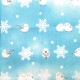 てぬぐいのはんかち ★シマエナガと雪 ◆ゆうパケット対応◆ 【濱文様】