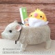 白ふくろう ぬいぐるみ 梟 フクロウ ことり 小鳥 雑貨 グッズ 手のひらサイズ ふわふわ もっちり まんまる ころころ 癒し おもちゃ 人形 ぬい撮り インテリア ディスプレイ 置物 三英貿易 だんごフレンズ プレゼント ギフト 贈り物【とりだんご】