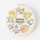 折りたたみミラー TORINOSHIGUSA コザクラインコ ◆ゆうパケット対応◆ 【BIRDSTORY】