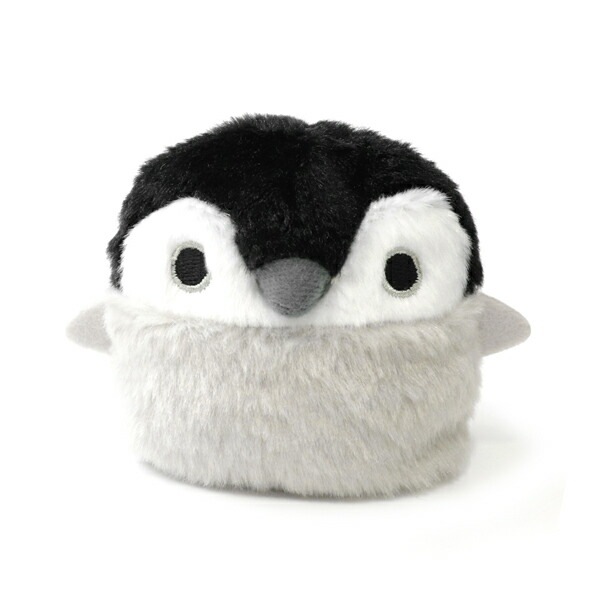 コウテイペンギンのヒナ ぬいぐるみ ことり 小鳥 雑貨 グッズ 手のひらサイズ ふわふわ もっちり まんまる ころころ 癒し おもちゃ 人形 ぬい撮り インテリア ディスプレイ 置物 三英貿易 だんごフレンズ プレゼント ギフト 贈り物【とりだんご】