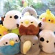 コウテイペンギンのヒナ ぬいぐるみ ことり 小鳥 雑貨 グッズ 手のひらサイズ ふわふわ もっちり まんまる ころころ 癒し おもちゃ 人形 ぬい撮り インテリア ディスプレイ 置物 三英貿易 だんごフレンズ プレゼント ギフト 贈り物【とりだんご】