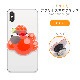 【ことりすし】アクリルスマホグリップ ★いくら　◆ゆうパケット対応◆ スマホ 落下防止 スマホアクセサリー スタンド