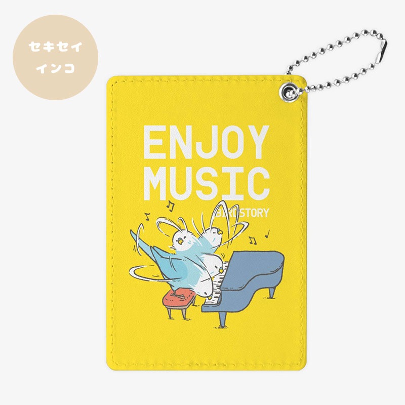 パスケース ★ENJOY MUSIC ◆ゆうパケット対応◆ 【BIRDSTORY】