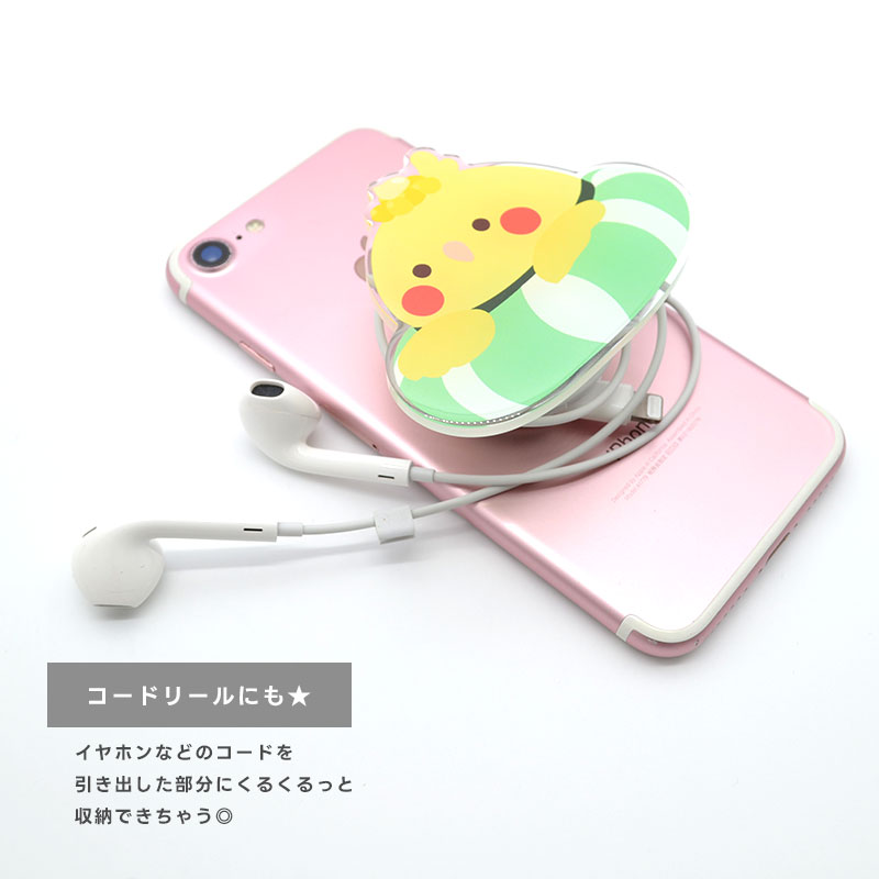 【ことりすし】アクリルスマホグリップ ★お土産　◆ゆうパケット対応◆ スマホ 落下防止 スマホアクセサリー スタンド