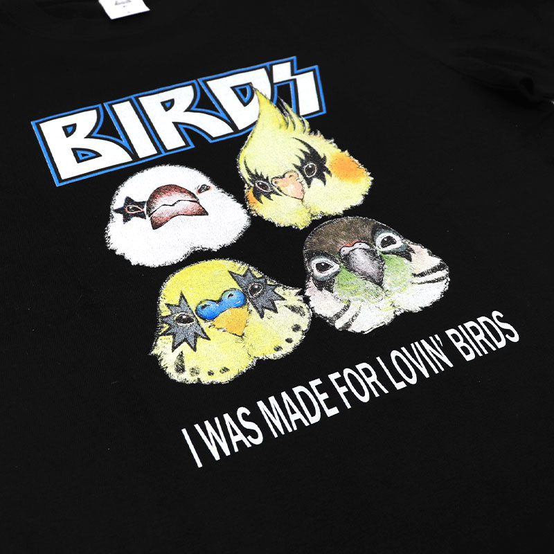 Tシャツ BIRDS ◆◆ 【ゆとり屋】