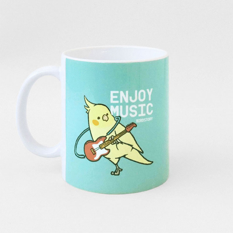 マグカップ ENJOY MUSIC ◆◆ 【BIRDSTORY】