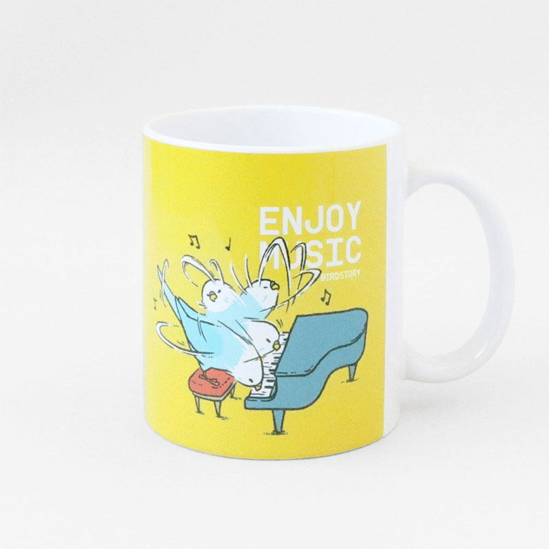 マグカップ ENJOY MUSIC ◆◆ 【BIRDSTORY】