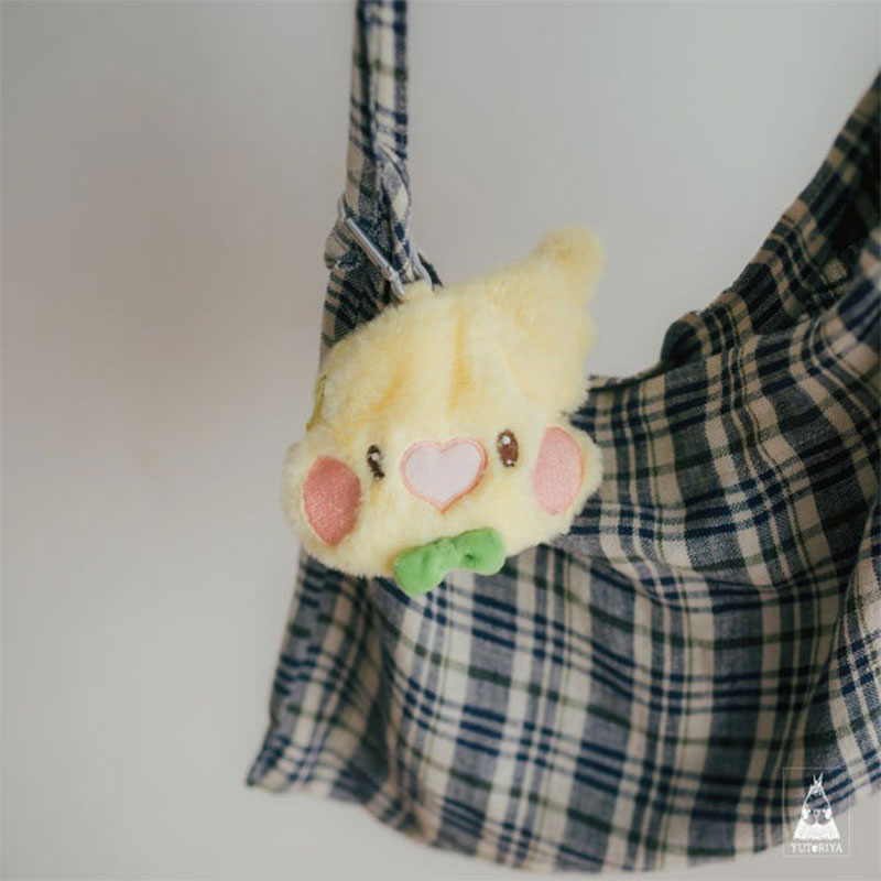 オカメのもっふりぬいポーチ ◆◆ 【ゆとり屋】