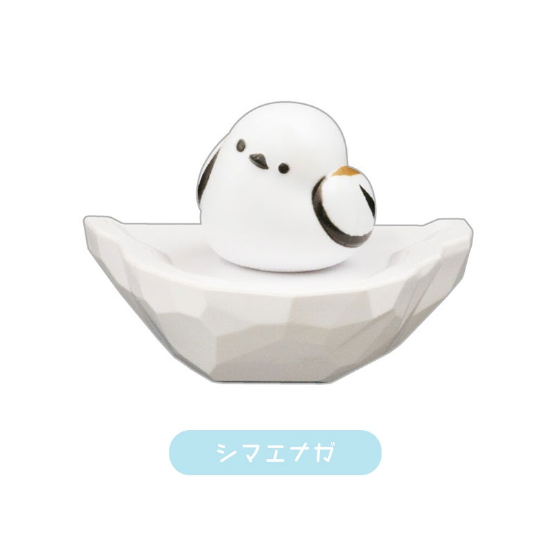 トリの巣 輪ゴムホルダー ◆◆ オカメ セキセイ インコ 文鳥 シマエナガ 文房具 収納 【Biite】
