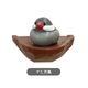 トリの巣 輪ゴムホルダー ◆◆ オカメ セキセイ インコ 文鳥 シマエナガ 文房具 収納 【Biite】