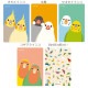 パスケース　BirdBirdBird!　◆ゆうパケット対応◆ 【BIRDSTORY】