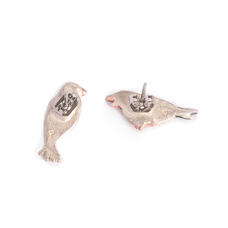 ピアス ★おしゃべり文鳥　◆ゆうパケット対応◆ 【ブラフシューペリア】