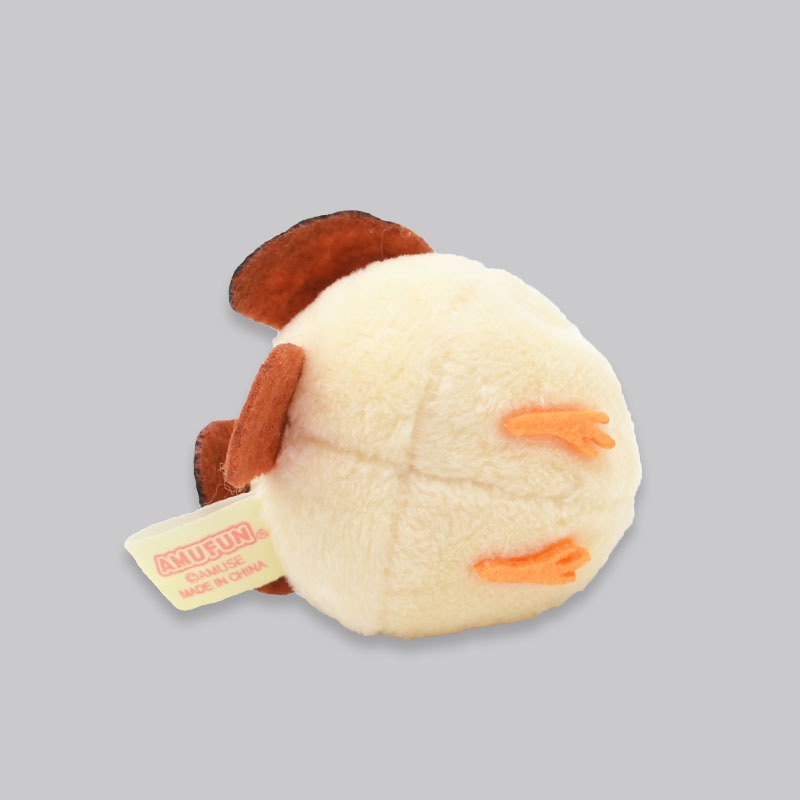 ぷちまる ふくふくことり DX ★スズメ すずめ ことり 小鳥 雑貨 グッズ  キーホルダー ボールチェーン マスコット ふわふわ もふもふ かわいい 人形 チャーム ストラップ キーチェーン バッグチャーム イエロー 鳥 ギフト お揃い ペア プレゼント【アミューズ】