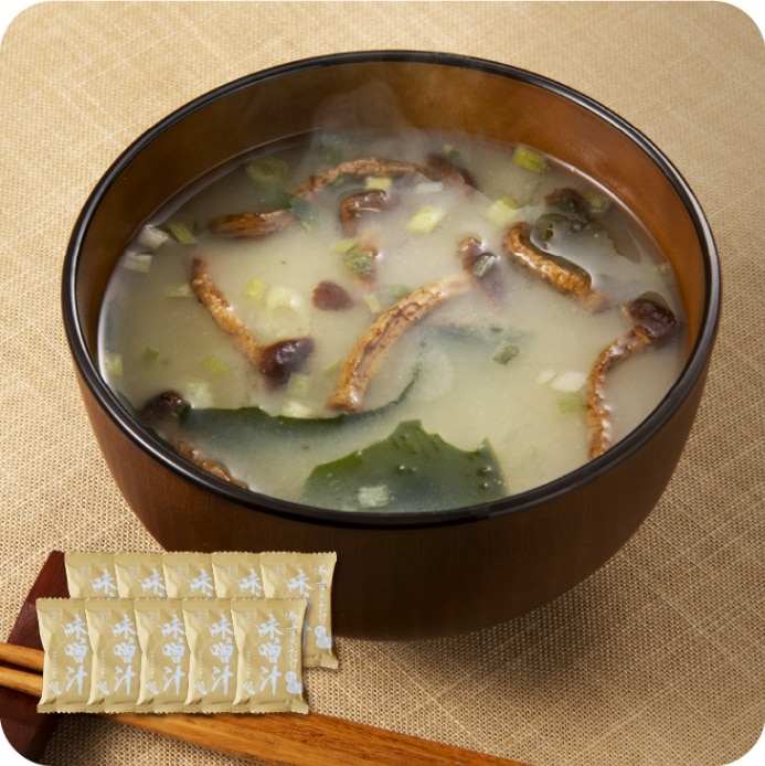 「博多すぎたけ フリーズドライ みそ汁  10個セット」【送料無料】 味噌汁