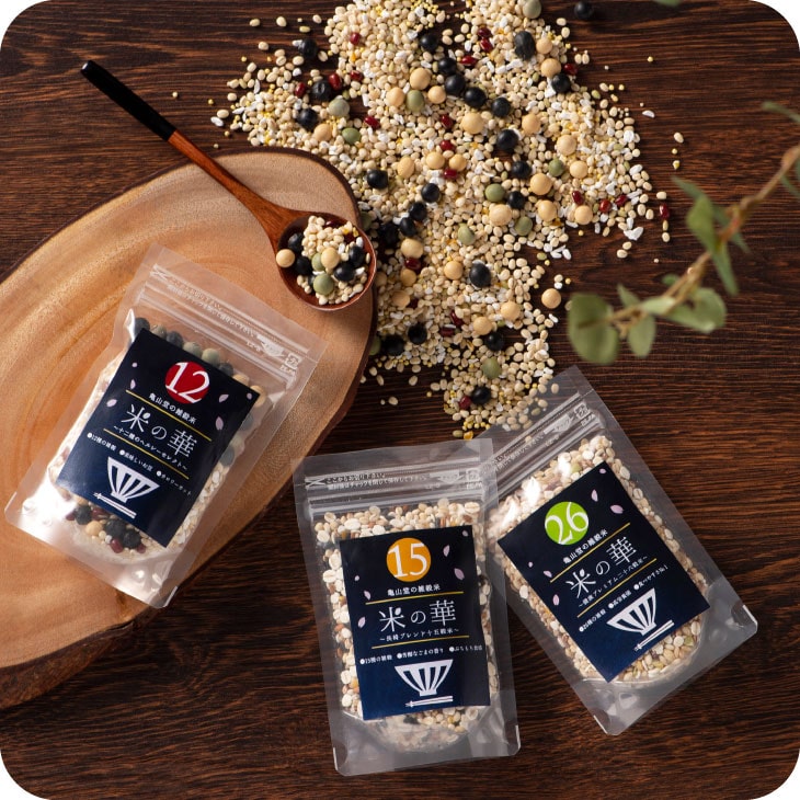 米の華－３種類食べ比べセット（各90g×3種）雑穀 ブレンド メール便(クリックポスト）【送料無料】