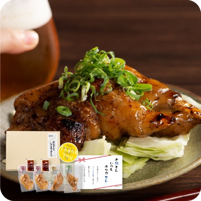 予約受付 父の日限定「博多流 焼き豚足 3種4本セット」博多 名物 ポン酢 にんにく醤油 スパイス 真空パック ボイル 湯煎 常温 トンソク トン足 テビチ てびち チョッパル 唐揚げ ギフト 贈答 プレゼント 送料無料 2025