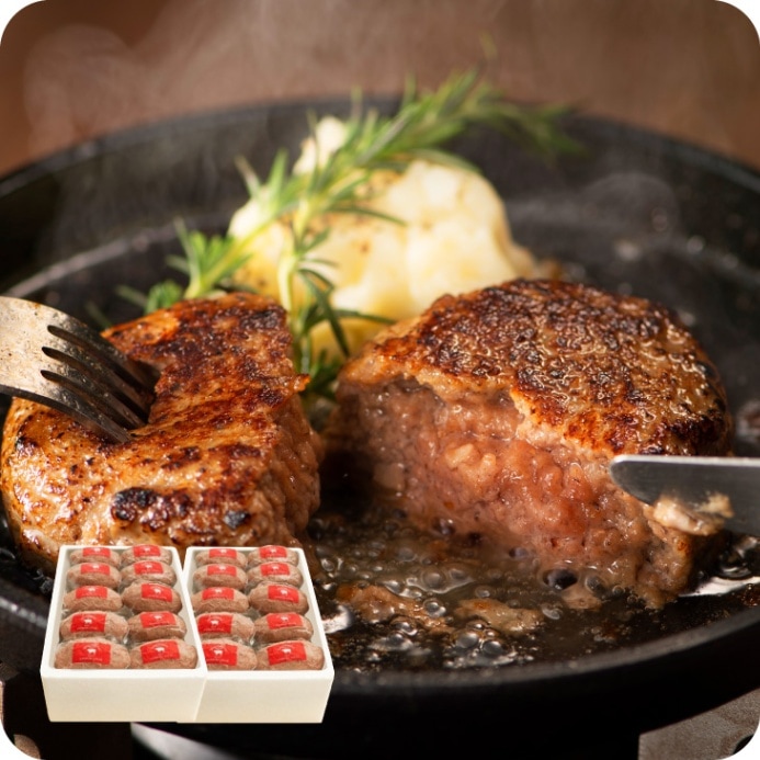 産地直送【熊本県産 あか牛 生ハンバーグ 150g×40個】赤牛 国産 和牛 赤身肉 レストラン 合挽 手ごね ヘルシー おうちバル 冷凍 黒毛和牛 より旨味が強い 簡単調理 九州産 希少 あかうし 牛肉 ご家庭用 お得用 大容量