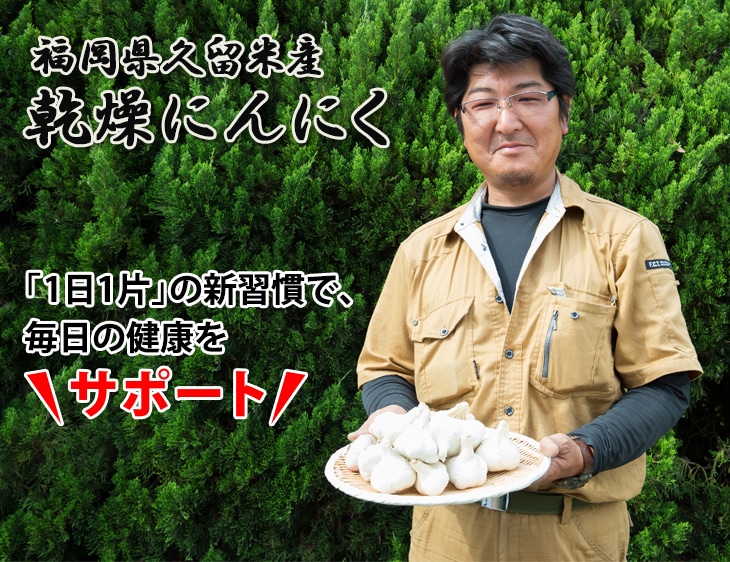 乾燥にんにく 1kg SS～Lサイズ混合